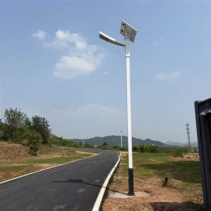 甘肃路边太阳能路灯安装