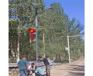 甘肃太阳能路灯安装